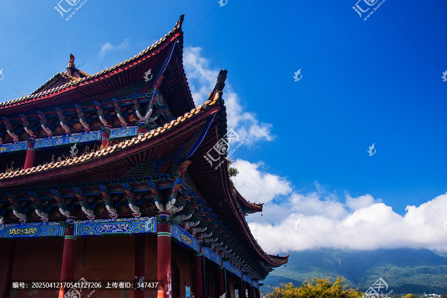 大理中式建筑一角