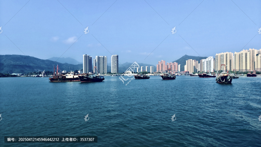 海滨城市风光