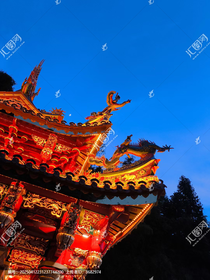 寺庙一角