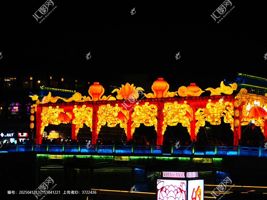 夫子庙灯会夜景