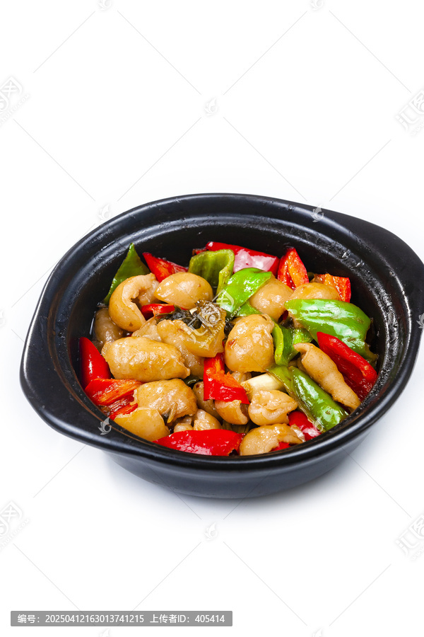 双椒肥肠煲