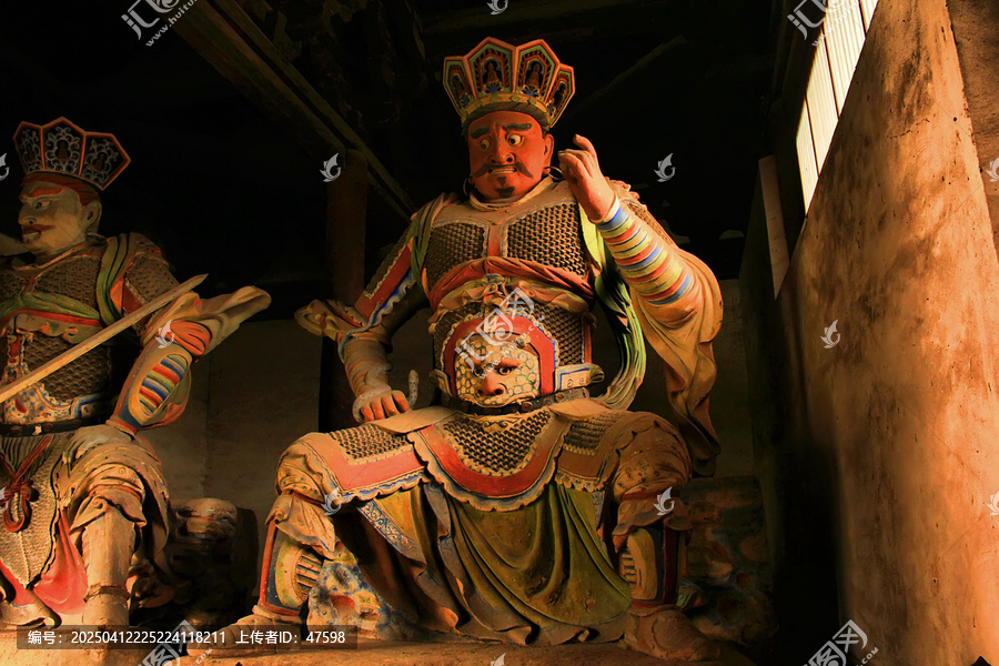 天王殿四大天王护法天神