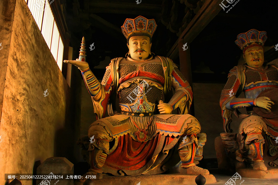 大同善化古寺四大天王