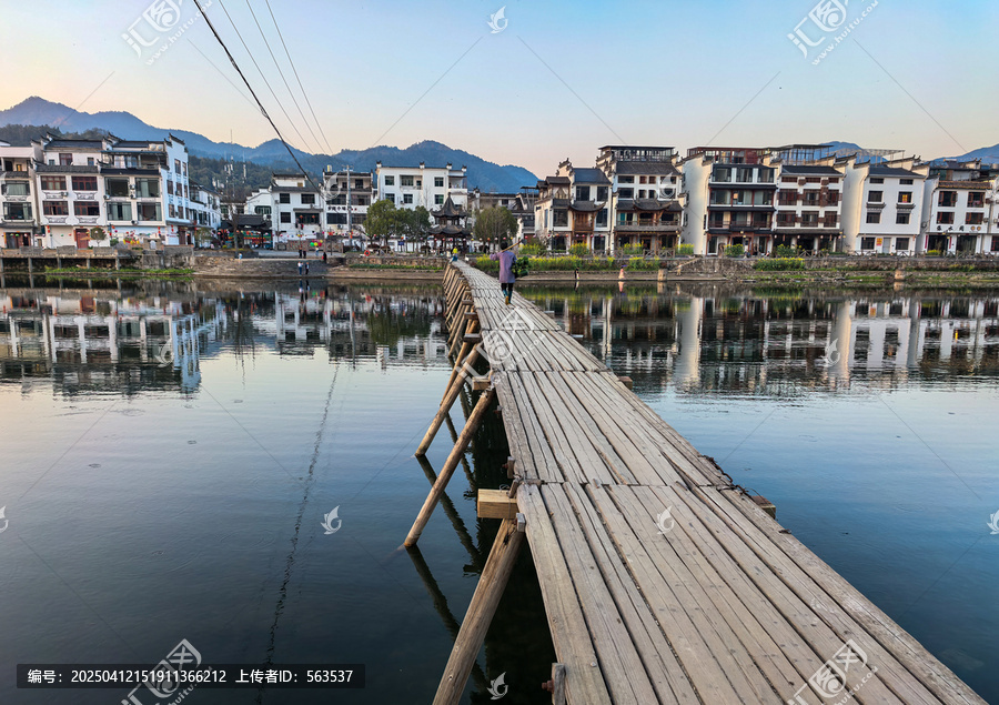 江西婺源江湾景区板凳桥