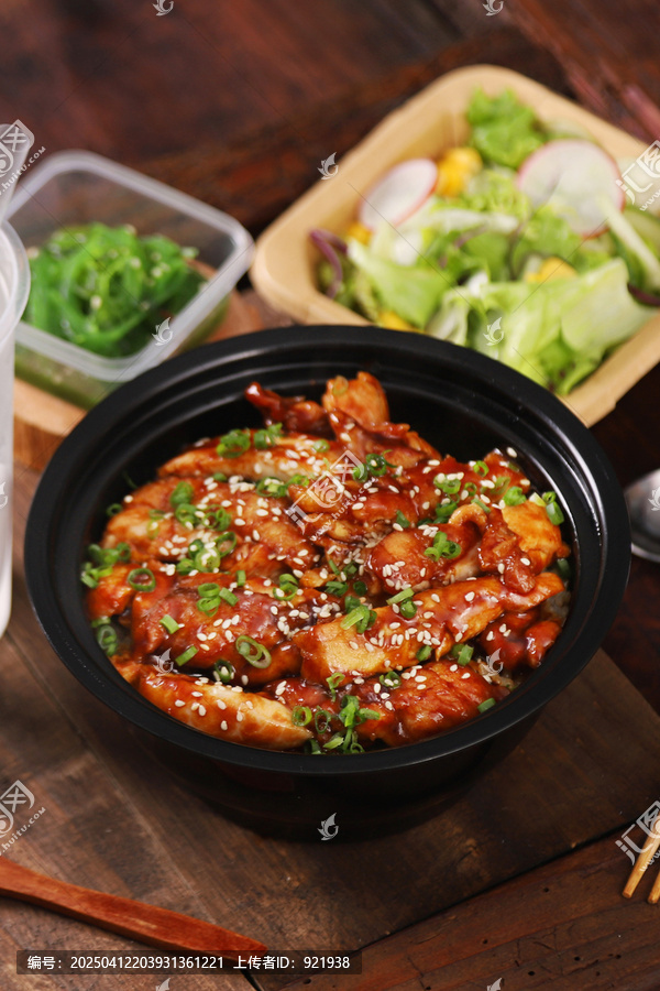 照烧鸡肉盖饭
