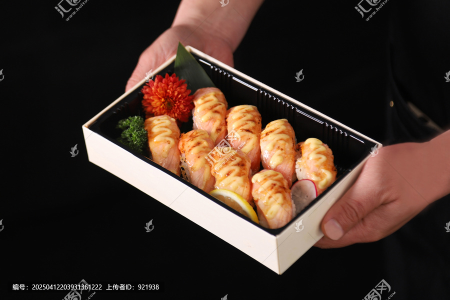 芝士三文鱼寿司