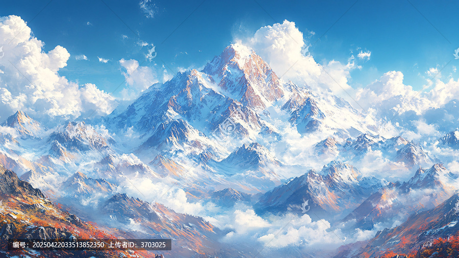 雪山