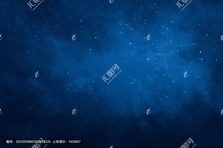 深蓝色星空背景图