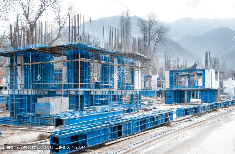 山区建筑工地