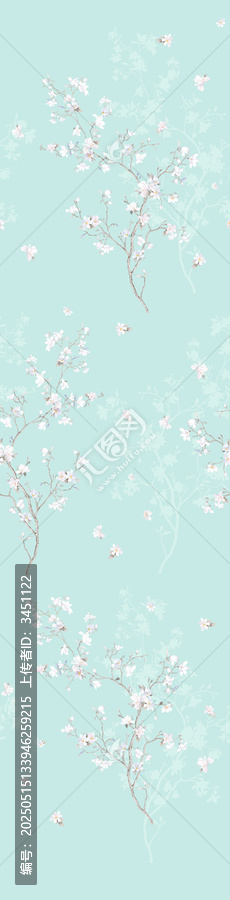 a枝条花鸟