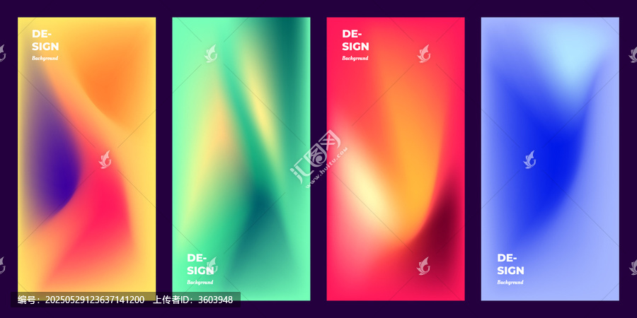 渐变色彩创意矢量背景素材