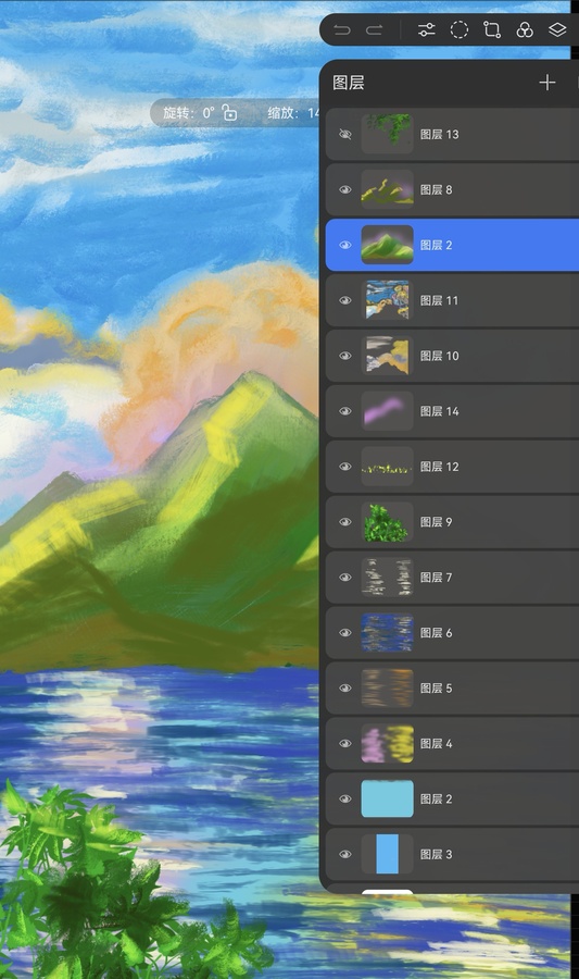 油画风景