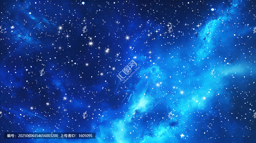 蓝色星空