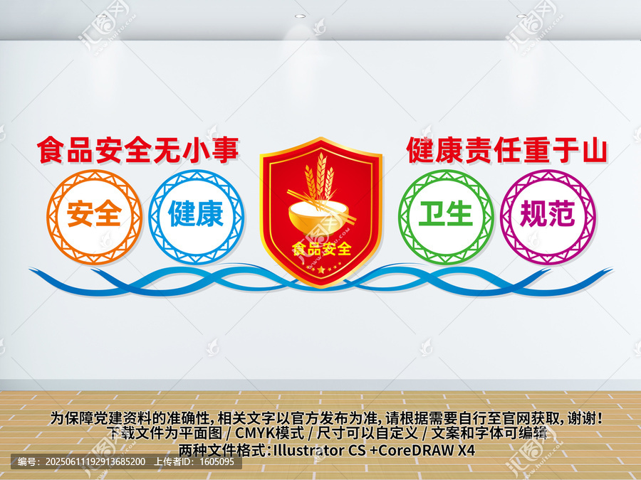 食品安全宣传墙