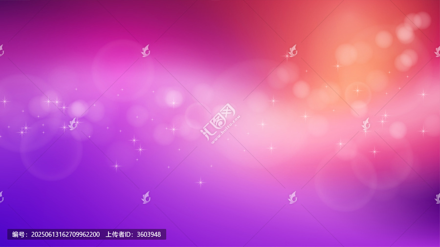 梦幻紫粉渐变光斑背景