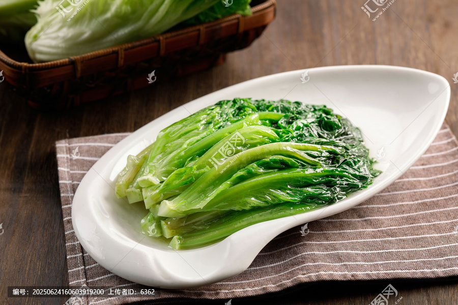 白灼生菜